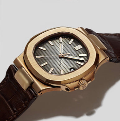 Patek Philippe Nautilus Rose Gold Case 18K