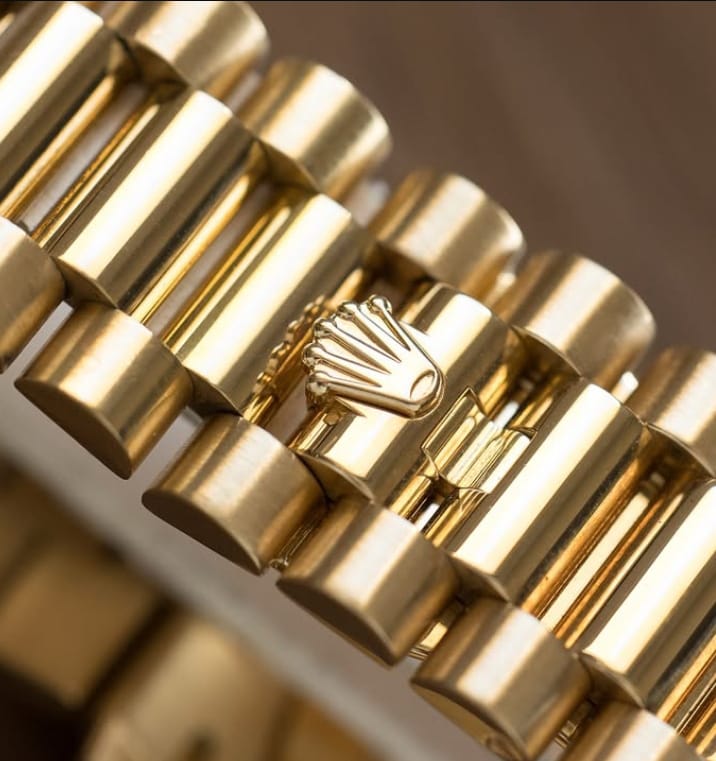 Rolex Day-Date 40, also known as the "President Watch".