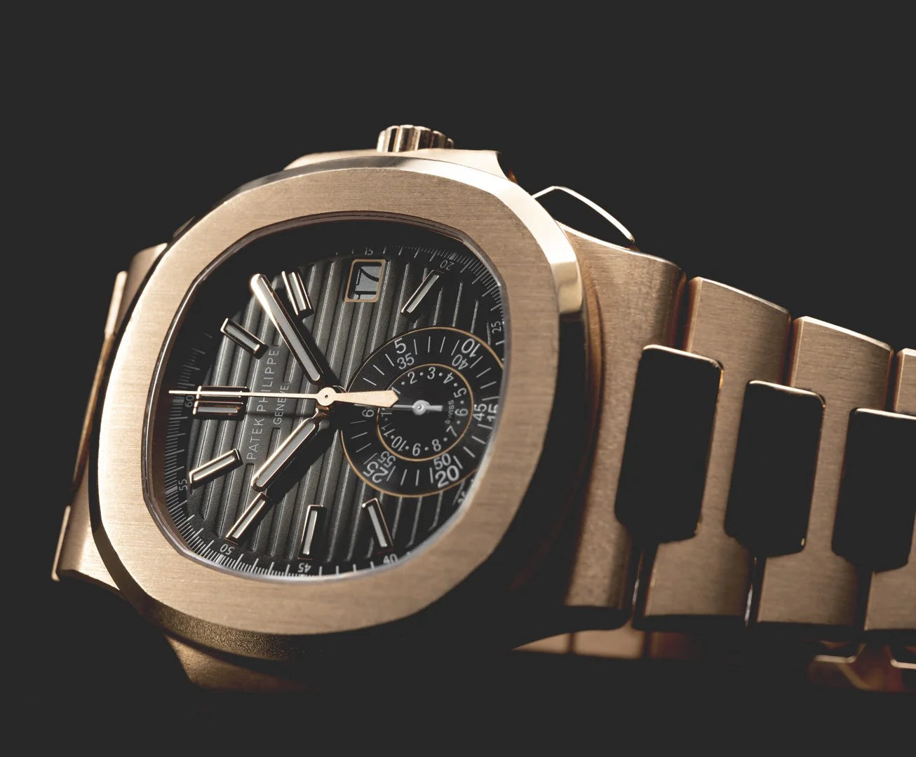 Patek Philippe Nautilus Moon Phase Rose Gold