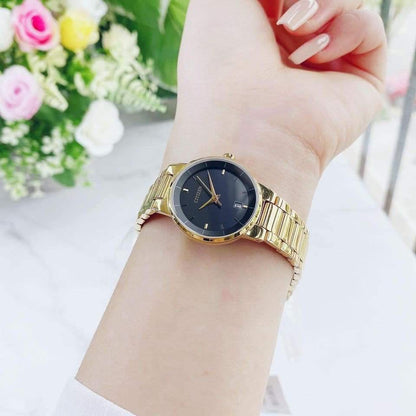 CITIZEN Womens Quartz Watch, Analog Display And Stainless Steel Strap, Gold