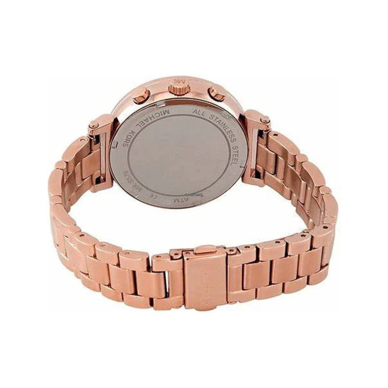 Michael Kors Sofie Chronograph women's watch, rose-gold tone stainless steel