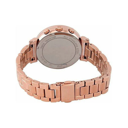 Michael Kors Sofie Chronograph women's watch, rose-gold tone stainless steel