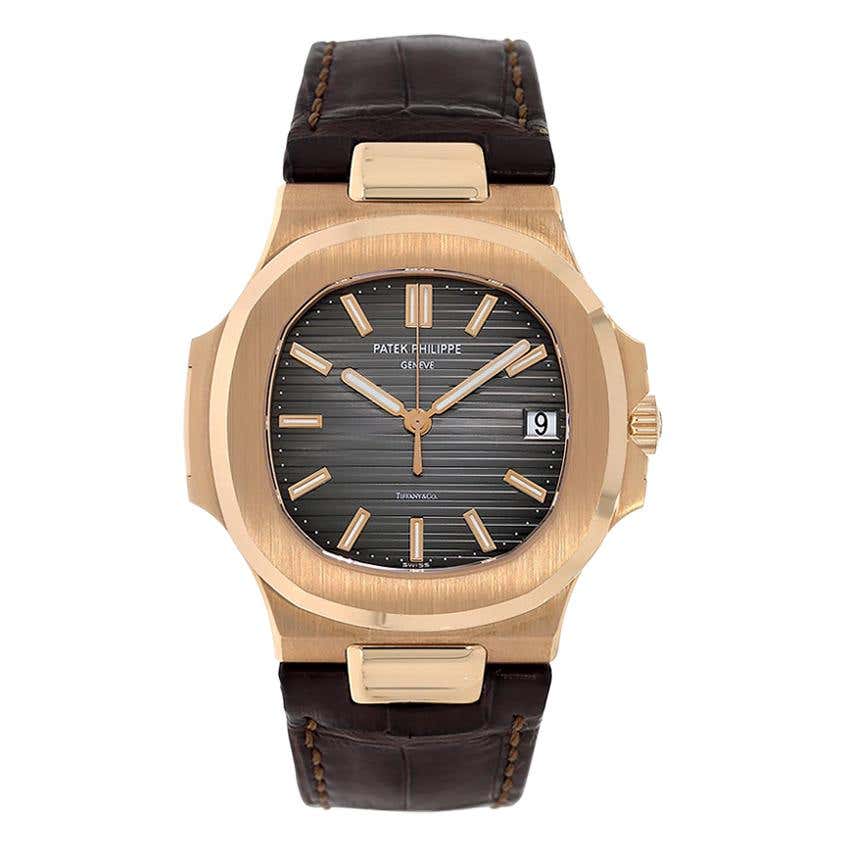 Patek Philippe Nautilus Rose Gold Case 18K
