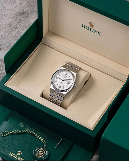 Rolex Land-Dweller Oyster , 40 mm, Oystersteel and white gold