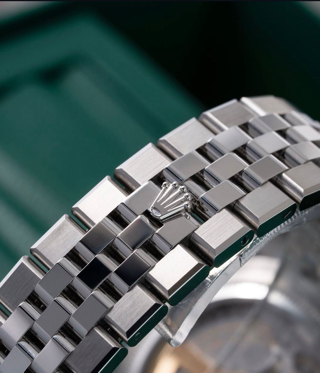 Rolex Land-Dweller Oyster , 40 mm, Oystersteel and white gold
