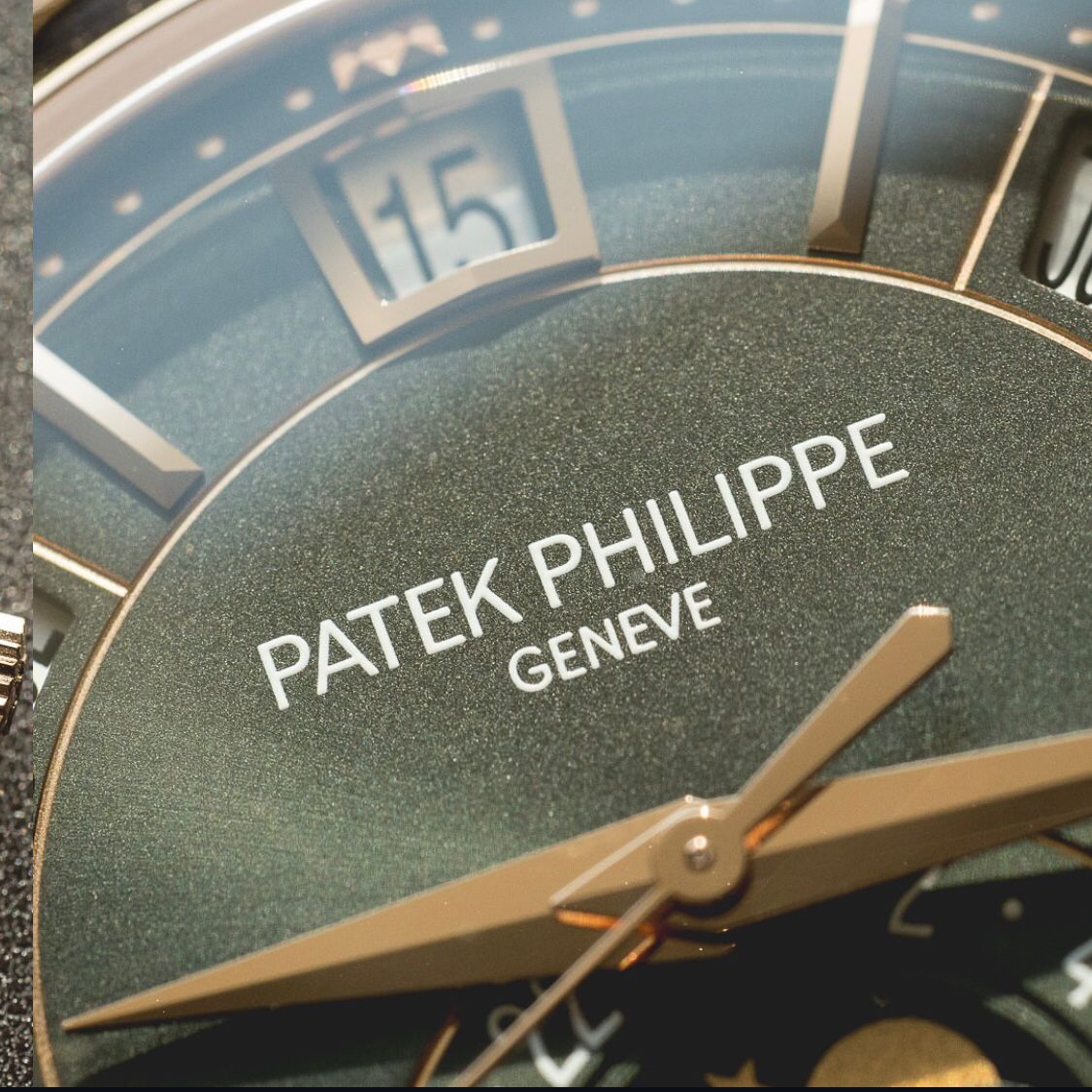 Patek Philippe Annual Calendar 18K Olive Green Dial
