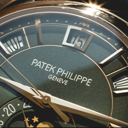 Patek Philippe Annual Calendar 18K Olive Green Dial