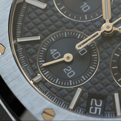 Audemars Piguet Royal Oak Chronograph Anniversary Steelness Steel