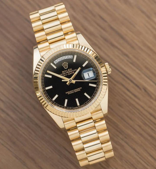 Rolex Day-Date 40, also known as the "President Watch".