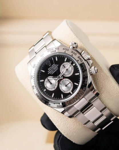 Rolex Daytona 40mm 126509 White Gold Black Dial