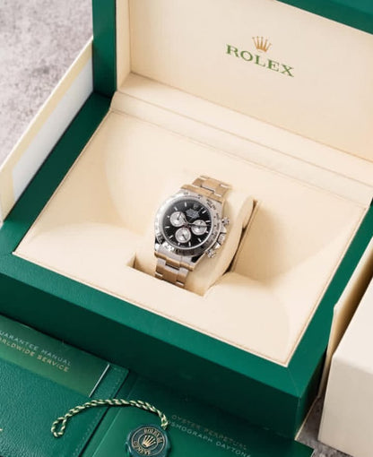 Rolex Daytona 40mm 126509 White Gold Black Dial
