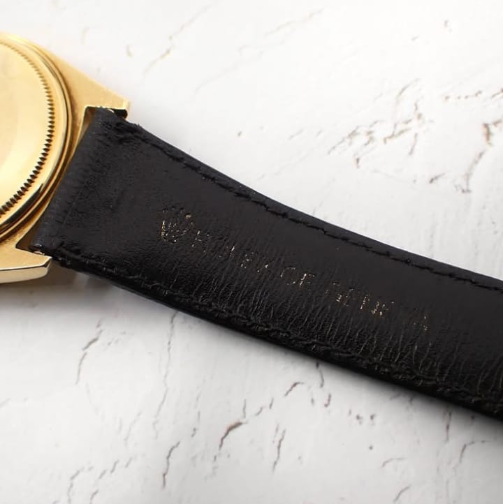 Rolex Day-Date 1803 18k Yellow Gold Black Index Dial Automatic Unisex watch 36mm