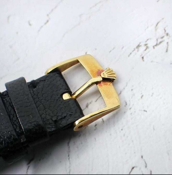 Rolex Day-Date 1803 18k Yellow Gold Black Index Dial Automatic Unisex watch 36mm