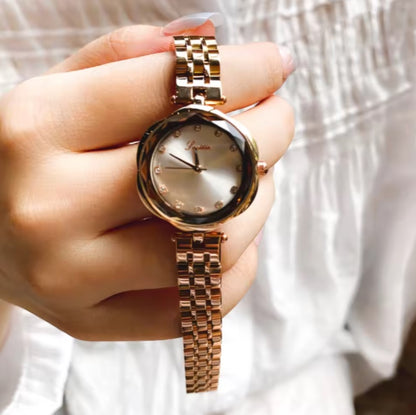 Scottie 9341 Women's Luxury Quartz Wristwatch Casual Stainless Steel