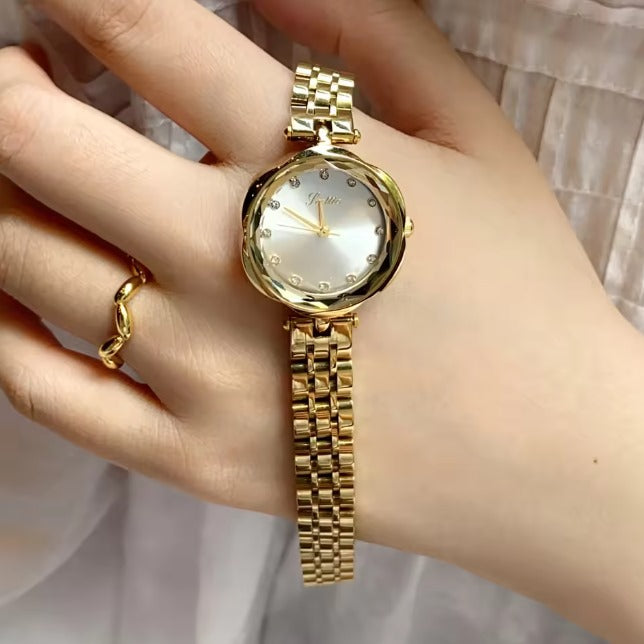 Scottie 9341 Women's Luxury Quartz Wristwatch Casual Stainless Steel