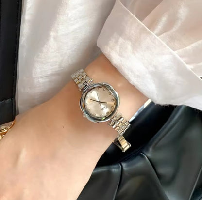 Scottie 9341 Women's Luxury Quartz Wristwatch Casual Stainless Steel