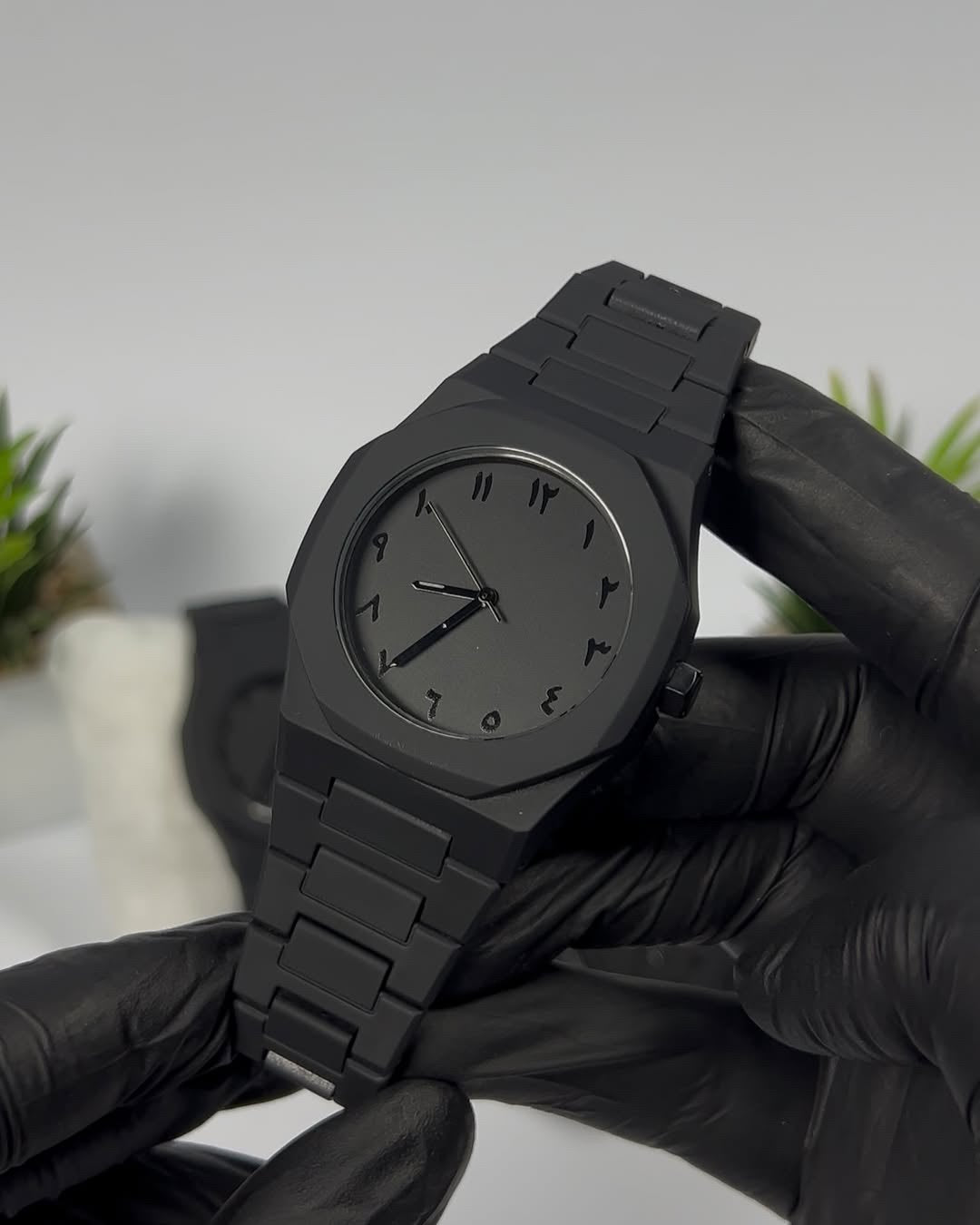 Arabic Black Aura Watch