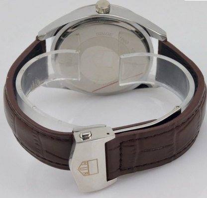 Carrera Calibre 5 – Luxury Swiss Watch – Leather Strap – S-739
