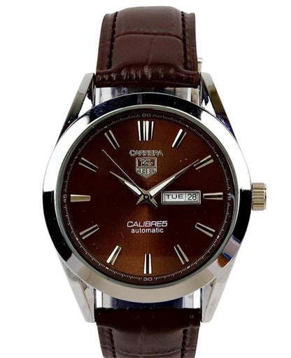 Carrera Calibre 5 – Luxury Swiss Watch – Leather Strap – S-739