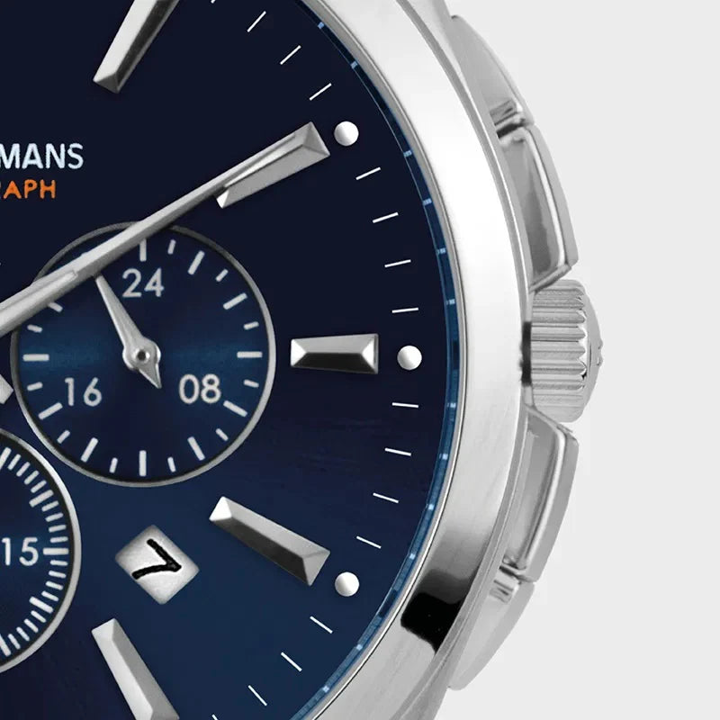 Dinar Leman Chronograph Luxury Stainless Steel Watch