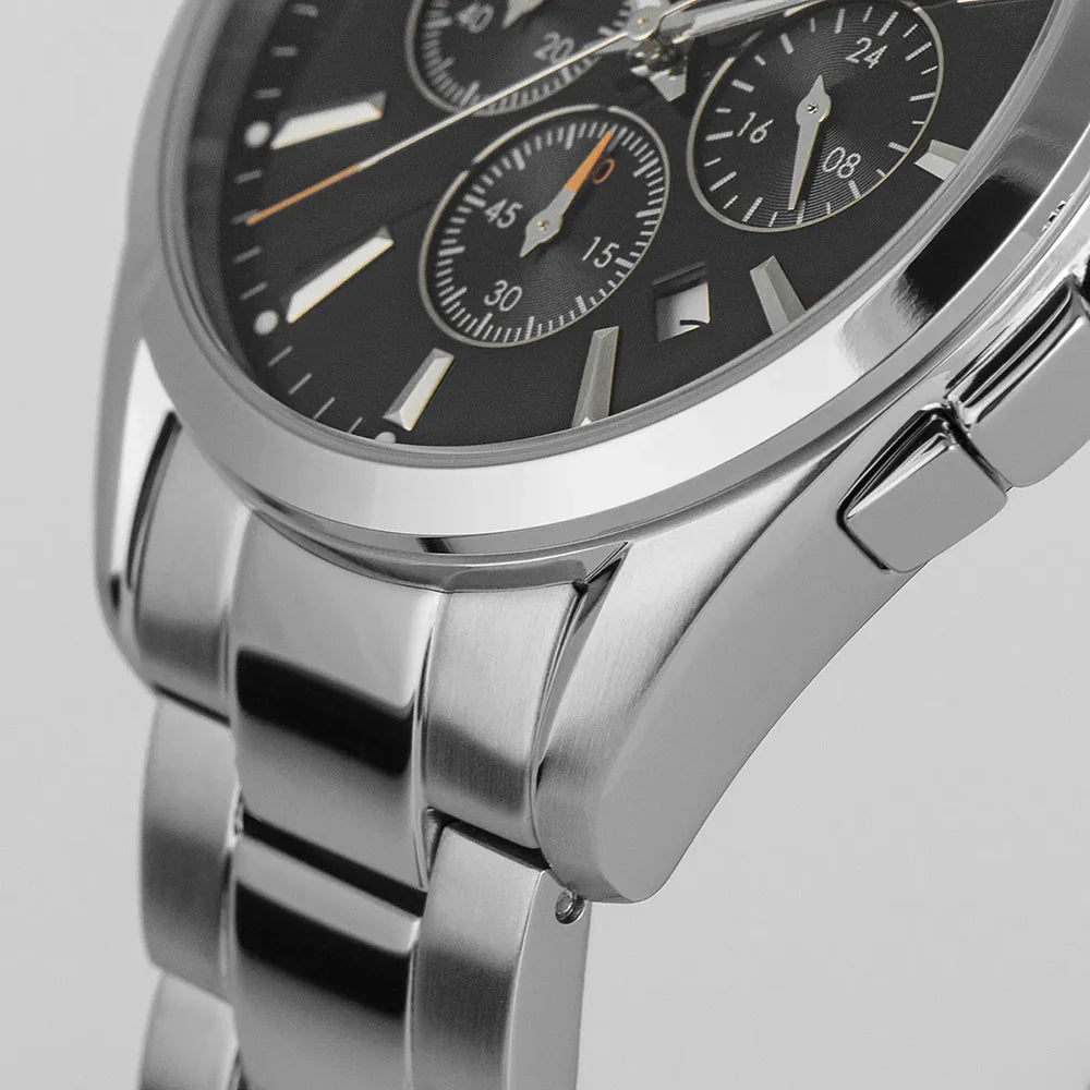 Dinar Leman Chronograph Luxury Stainless Steel Watch