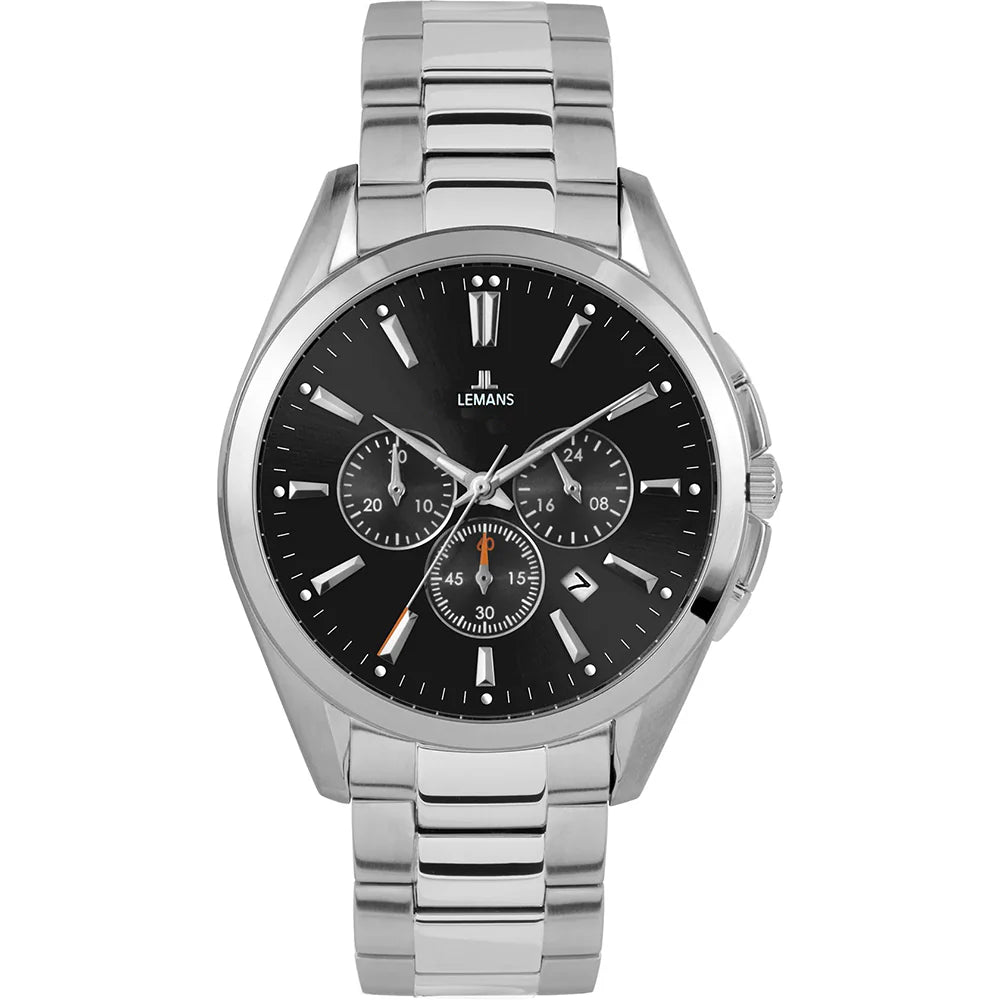 Dinar Leman Chronograph Luxury Stainless Steel Watch