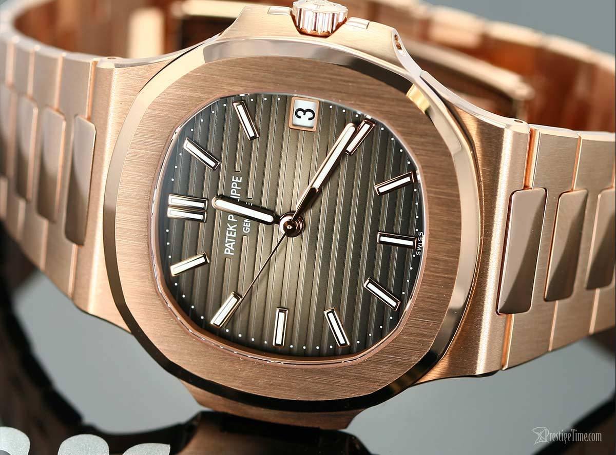 Patek Philippe Nautilus Moon Phase Rose Gold