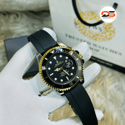 Rolex Yacht Master Gold Oysterflex Watch