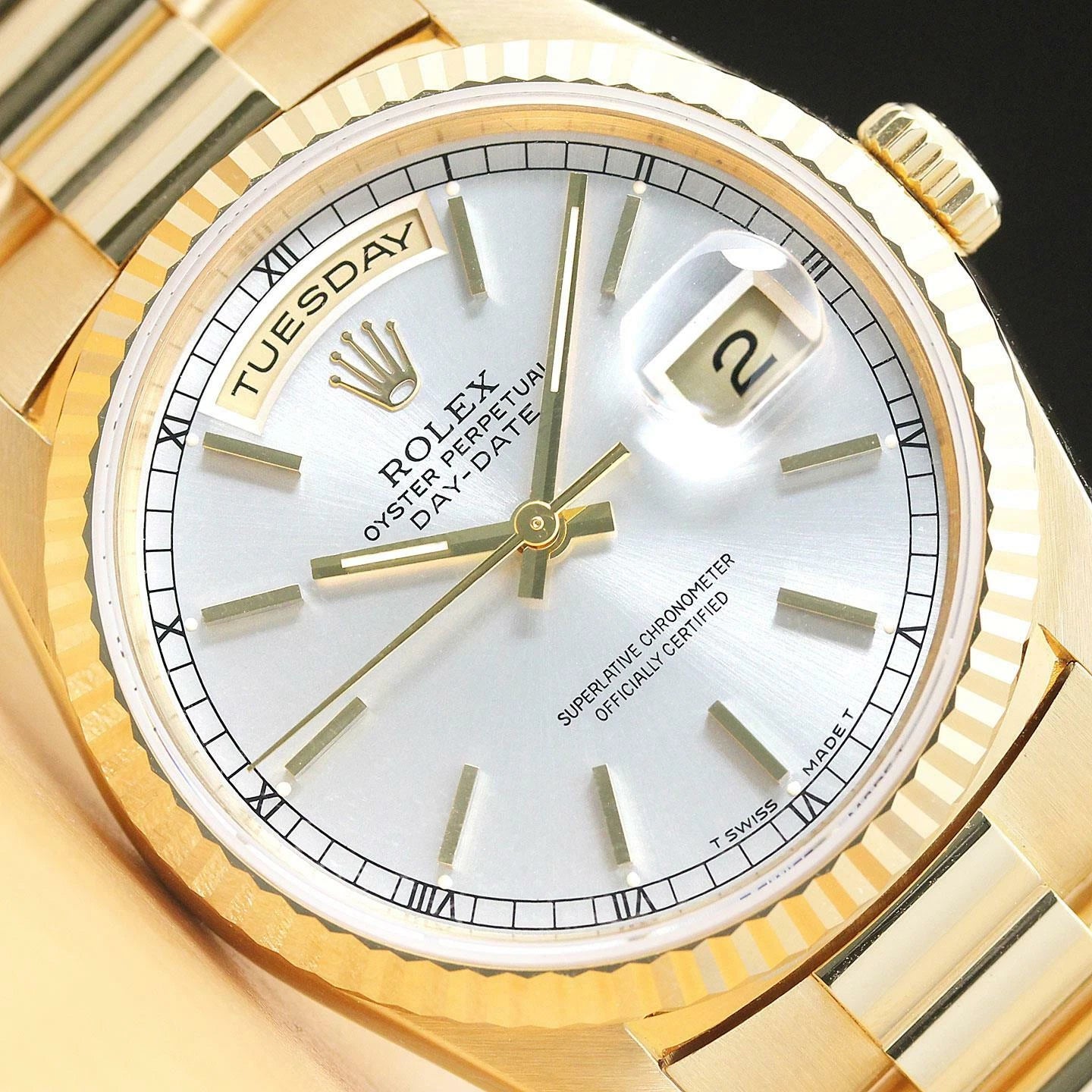 Rolex Oyster Perpetual Day-Date 36 | President bracelet in Gold